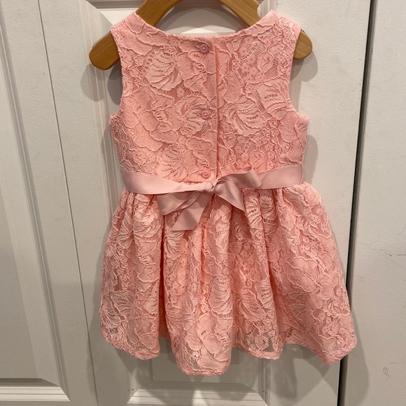 The Children’s Place Pastel Pink Lace Dress - Picture 4 of 6